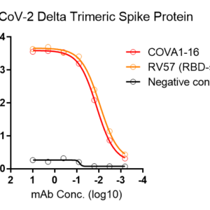 sars cov 2 delta trimeric spike protein (his and twin strep tags)