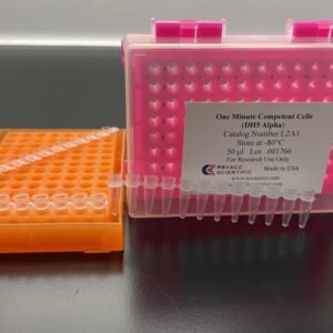 one minute competent cells (dh5 alpha)